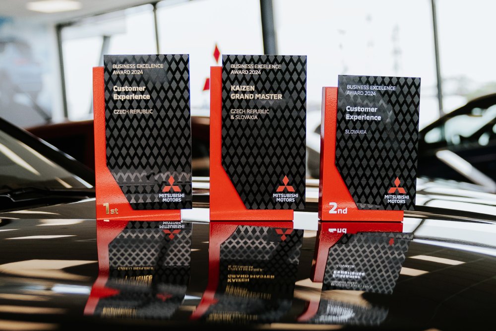 Mitsubishi - ocenenie za zákaznícku spokojnosť a kvalitu popredajných služieb
