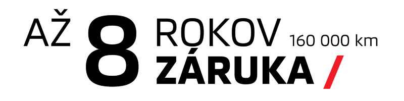 Logo 8 rokov záruka